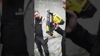 Reviewing a New and Improved nail gun nailgun dewalt customers flywheel toolstore toolstoreuk [upl. by Tertius]