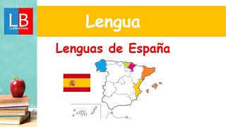 Las LENGUAS de España para niños ✔👩‍🏫 PRIMARIA [upl. by Enelhtak]