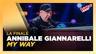 Annibale Giannarelli  “My Way”  Finale The Voice Senior Italy  Stagione 2 [upl. by Nnaegroeg]