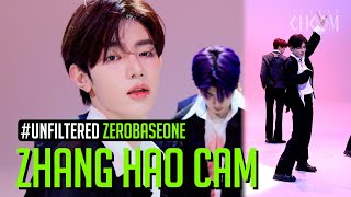 UNFILTERED CAM ZEROBASEONE ZHANG HAO장하오 KILL THE ROMEO 4K  STUDIO CHOOM ORIGINAL [upl. by Phip574]