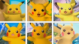 Super Smash Bros Ultimate  Pikachu Evolution  19992018 [upl. by Minton637]