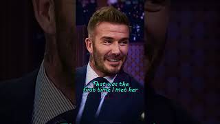 How David Beckham met Victoria [upl. by Nosnar]