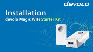 Installation – devolo Magic WiFi Starter Kit [upl. by Osnohpla]