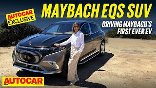 MercedesMaybach EQS SUV review  The allelectric Maybach  First Drive Vlog  Autocar India [upl. by Naitsirc]