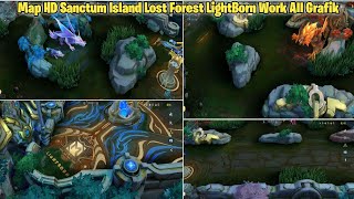 Script Map HD Sanctum Island Lost Forest LightBorn  Work All Grafik  Script Map Mobile Legends [upl. by Ailecnarf]