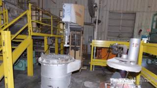 Thermtronix 1000 Pound Rotary Degassing and Fluxing Unit for Aluminum Alloys [upl. by Kimberly]