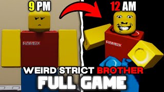 Weird Strict Brother  Full Walkthrough  Roblox [upl. by Bivins]