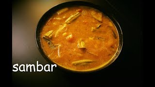 Udupi vegetable sambarवेजिटेबल सांभरsambarquick amp easy sambar [upl. by Rehpetsirhc]