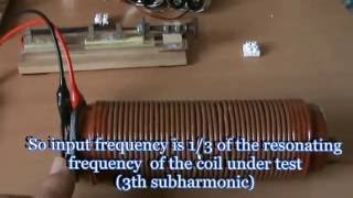 resonance frequency of a coil [upl. by Mcconnell]