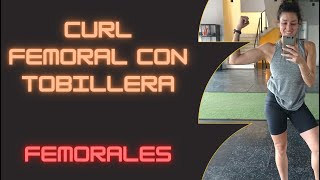 CURL FEMORAL CON TOBILLERA [upl. by Bunder]