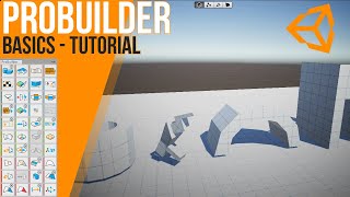 How to use ProBuilder  basics  Unity  Tutorial [upl. by Noby]