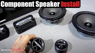 Component Speaker Installation  AnthonyJ350 [upl. by Crispin]