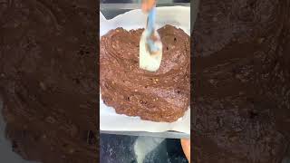 No sugar no maida Banana chocolt brownie brownie organic healthy cake youtubeshorts delicious [upl. by Shari]