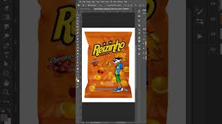 Como aplicar um rótulo em embalagem no Photoshop shorts [upl. by Cence37]