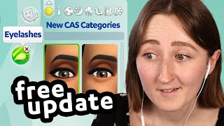 HUGE SIMS UPDATE eyelashes quotapply allquot in CAS round pools and MORE [upl. by Marlee]