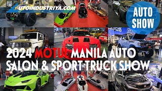 2024 Motul Manila Auto Salon and Sport Truck Show  Manila’s finest cars SUVs and trucks show off [upl. by Fisch]