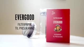 Evergood Presskannefilter Bruksanvisning [upl. by Petie]