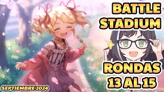 Battle Stadium  Rondas 13 al 15  Septiembre 2024  Princess Connect ReDive [upl. by Anitsihc778]