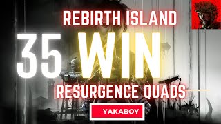 Call of Duty resurgence quads WIN 35 sinhalagaming gameplay Rebirth Island Sinhala commentary [upl. by Legim373]