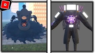 ALL NEW UPGRADED TITAN TV MAN MORPH LEAK in SKIBIVERSE  Roblox [upl. by Arabella]