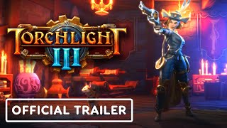 Torchlight 3  Official Sharpshooter Reveal Trailer [upl. by Hsaka]