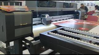 Direct Printing on Sunboard amp Sunpack  Hybrid Eco Solvent Printer  Flatbed Eco Solvent Printer [upl. by Rol]