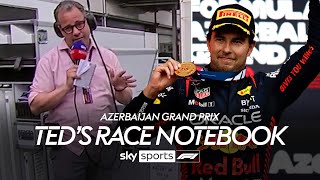 Teds Azerbaijan Grand Prix Race Notebook 📒 [upl. by Steve]