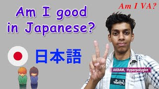 Hyperpolyglot Akram speaks and voice acting in Japanese [upl. by Mcferren39]