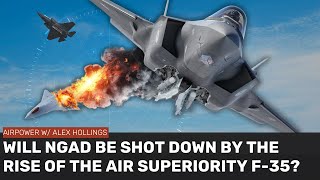 Could the F35 replace NGAD in the air superiority role [upl. by Ttoile29]