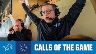 Calls of the Game Detroit extends win streak to 9 after a 246 win in Indianapolis  Lions at Colts [upl. by Attennek]