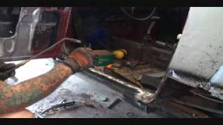 1969 Volkswagen Karmann GhiaMajor Rust Repairs Part 9 [upl. by Alekehs]