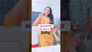 Mini Vlog  Navaratri Day4 What I eat in a DAY fasting trending trendday4 decoration [upl. by Amaral]