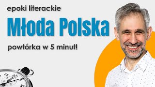 Młoda Polska  Epoki literackie w 5 minut  matura maturazpolskiego maturanamaksa [upl. by Yttik]