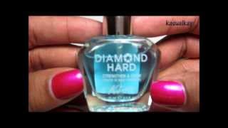 Review amp Demo Kiss Maximum Nail Strengthener [upl. by Legge]