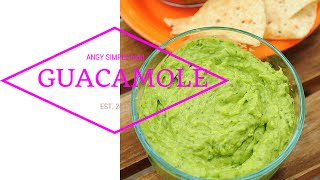 RICETTA GUACAMOLE ANGY SIMPLE food [upl. by Watkins]