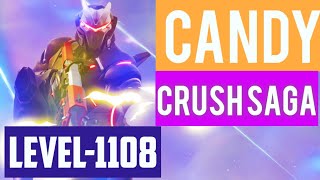 CANDY CRUSH SAGA LEVEL 1108 candycrushsaga candycrush games gaming LEVEL1108 fungamerzUS india [upl. by Brigg]