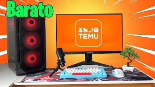 Armando El SET UP GAMER mas BARATO en TEMU [upl. by Rasia]