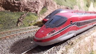 Frecciarossa 1000  HO Scale Level [upl. by Enram660]