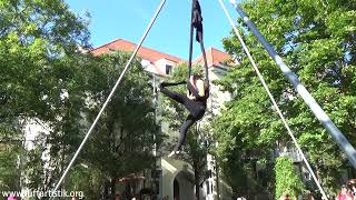 »On Air« Ina Schill Schlinge Aerial Hammock 27 September 2024 Lorettofest [upl. by Icken]