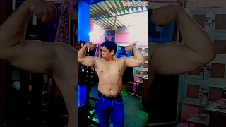 Gym posing for biceps shortfeed youtube motivation gym [upl. by Otrebogad585]