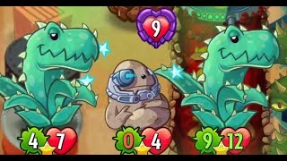 The unlimited Healing of Two Aloesaurus and StarchLord  PvZ heroes [upl. by Ayra666]