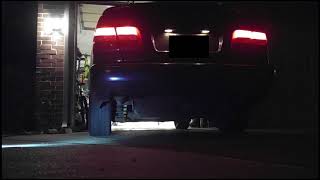 Pure Exhaust Sound  1998 Volvo S70 T5 23L 5 Cylinder Turbo [upl. by Astrid819]