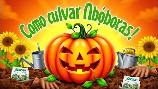 Como Cultivar Abóboras 🎃🌱 [upl. by Nelleeus872]