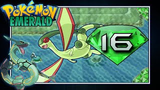 Lets Play POKEMON Emerald  Part 16  FINALLY FLYGON [upl. by Enohsal178]