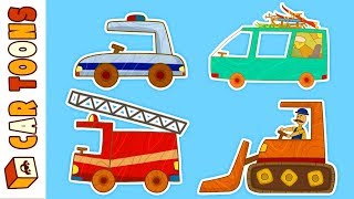 Car toons full episodes cars and trucks for kids [upl. by Skip]