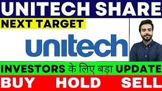 unitech share latest news  unitech share  unitech share news  unitech share analysis  unitech [upl. by Alvis346]