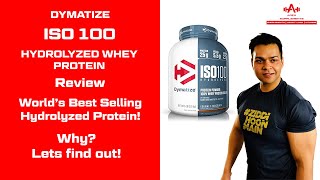 Dymatize ISO 100 Review  Worlds Best Selling Hydrolyzed Whey Protein  Apex Supplements  Hindi [upl. by Rizan222]