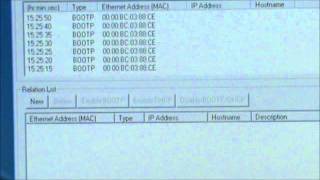 How to Set an IP Address in AllenBradley ControlLogix 1756ENET using BOOTP DHCP Server Software [upl. by Nohsar]