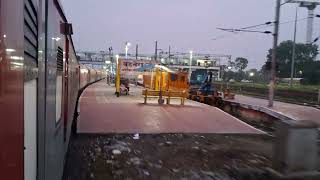 Announcement and Arrival at Badnera Jn  12113 Pune Nagpur Garibrath [upl. by Feune]