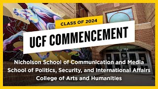 UCF Spring 2024 Commencement  May 3 at 630 pm [upl. by Elohcin344]